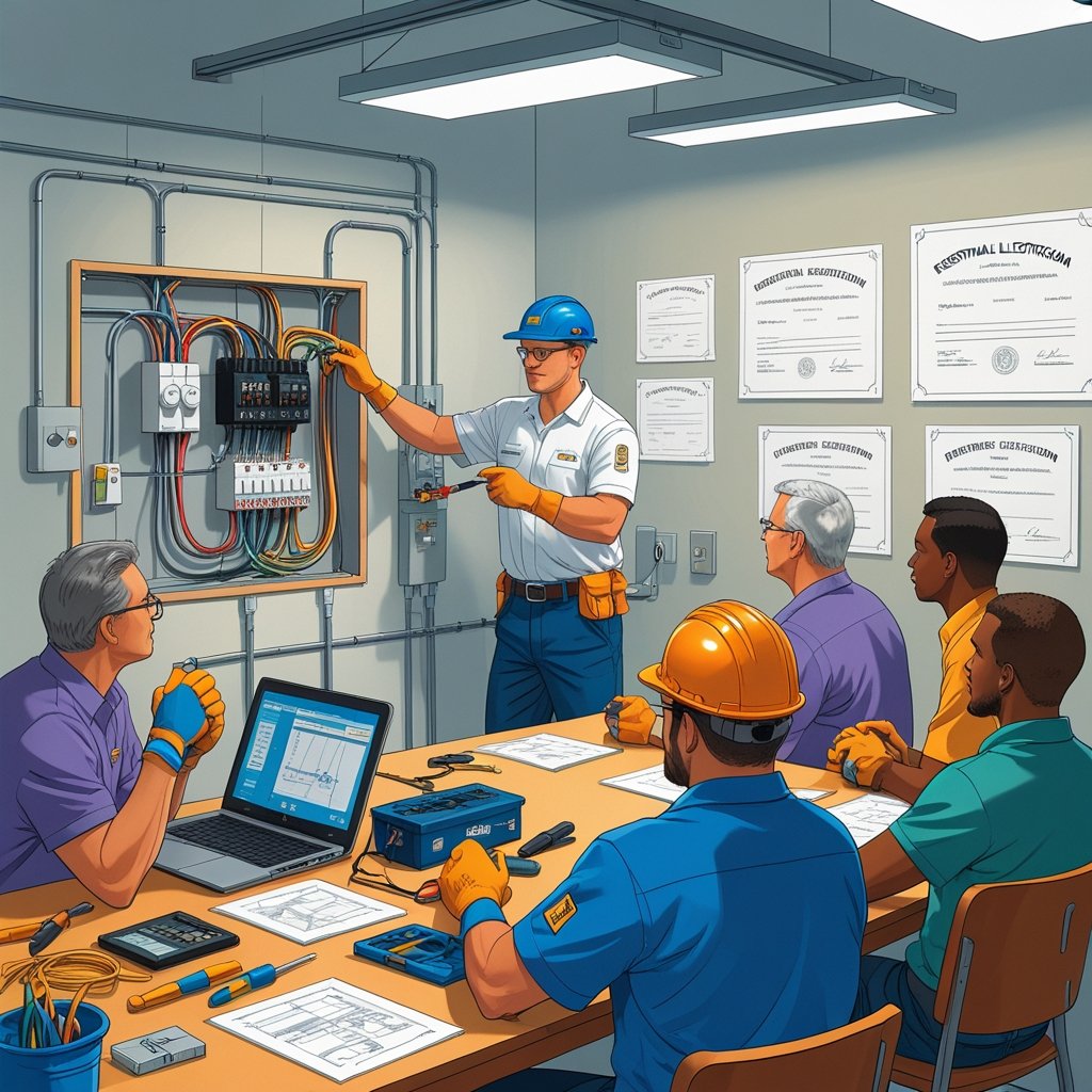 curso de eletricista residencial com certificado
